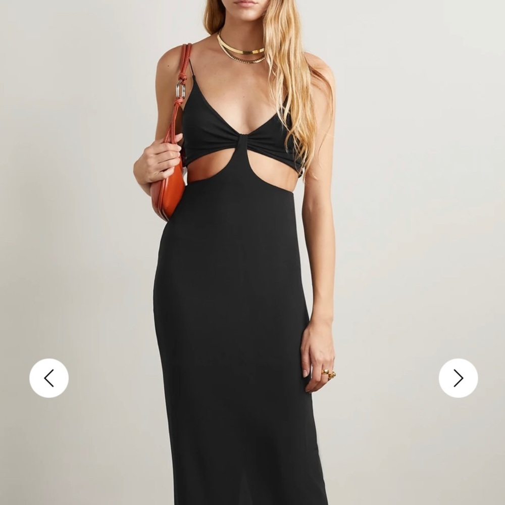 Alice + Olivia black Havana dress size 2